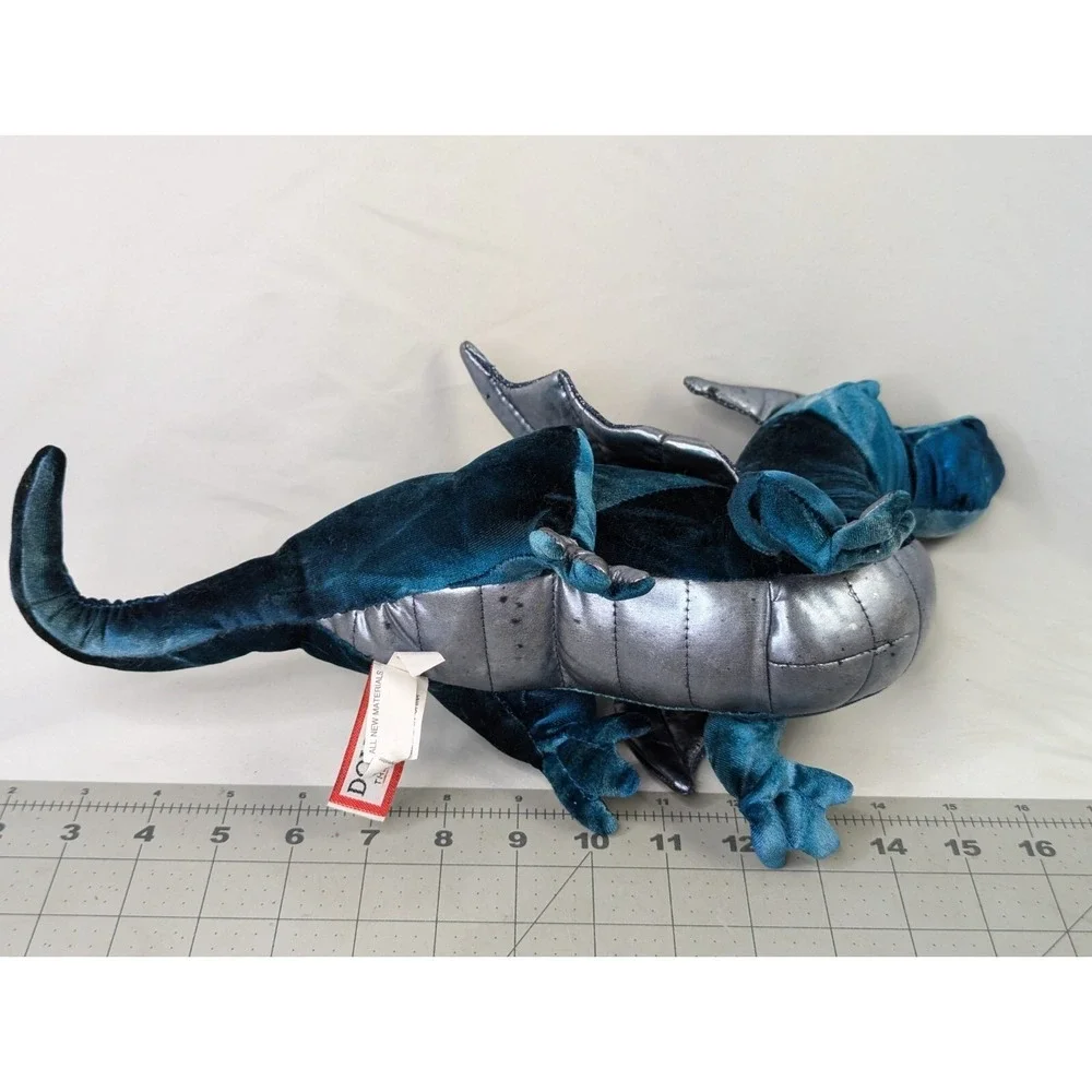 Douglas Green Dragon Plush 9 Inch 2015 729‎ Stuffed Animal Toy